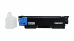 Тонер-картридж F+ imaging, голубой, 2 800 страниц, для Kyocera моделей FS-C5150DN (аналог TK-580C /1T02KTCNL0), FP-TK580C