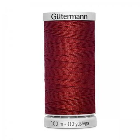 Нить Extra Strong M782 40/100 м суперкрепкая, Gutermann, 221 красно-терракотовый