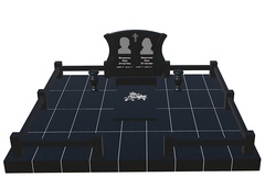 Готовое ритуальное сооружение 2,7м*2,4м (под ключ)