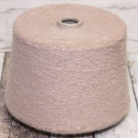 Букле с мохером GANZO BOUCLE 950 пудровый