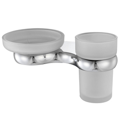 WasserKRAFT Berkel K-6826 Держатель стакана и мыльницы фото