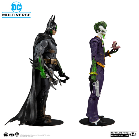 Набор фигурок Бэтмен и Джокер Лечебница Аркхем DC Мультивселенная