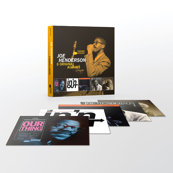 Albums 5. Joe Henderson. 5 Original albums Vol. 2. Диск Джо. CD Jazz.