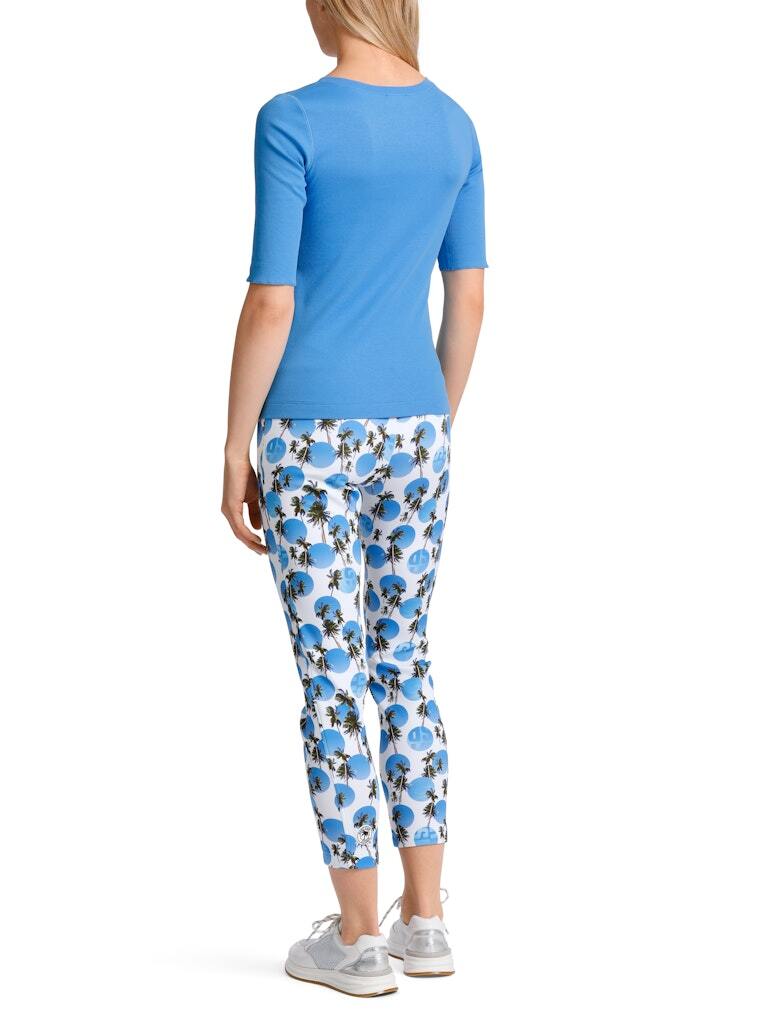 Marc Cain Sports Футболка из фирменного хлопкового джерси