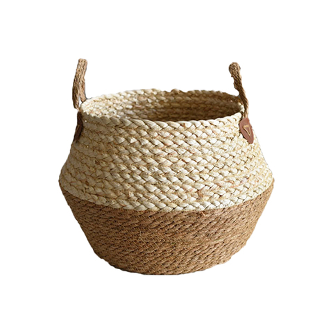 Корзина декоративная Вэрдмэ большая, 30*37*30 см, бумага/полиэстер/металл