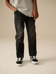 Джинсы стрейч для мальчика Next E42-949, Черный