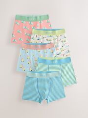 Трусы для мальчика Next E98-864, 5 шт., Голубой, Персиковый