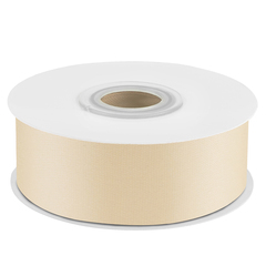 Лента Атласная (0,7см*22,85м) Белое золото