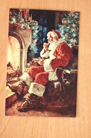 Тихий вечер у камина