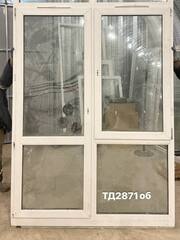 Дверь Пластиковая Б/У 222(в) х 166(ш) (Балконный Блок)