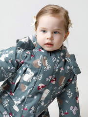 комбинезон  для девочки  ВК 60032/н/56 Ал