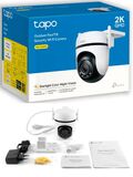 Камера видеонаблюдения, уличная, поворотная TP-Link Tapo C520WS 4 Мп (2560 1440) 3.2мм цветная корп.:белый корп.:белый
