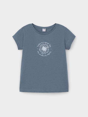 фуфайка  для девочки  КП 302763/1/голубой мираж