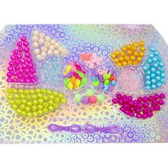 
          Набор для создания украшений-бусины и бисер Alingar, 310х240х 30мм, "Сумочка", 4 вид. бус., подвес., бисер, 2х1,2 м леска, карт. уп.