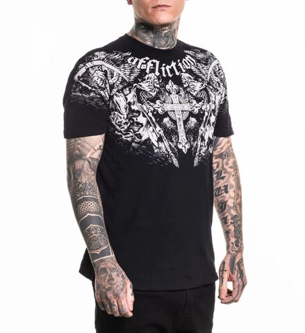 Affliction | Футболка мужская Mortal Veil ss Tee A28397 справа