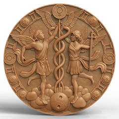 Силиконовый молд Знак зодиака Близнецы