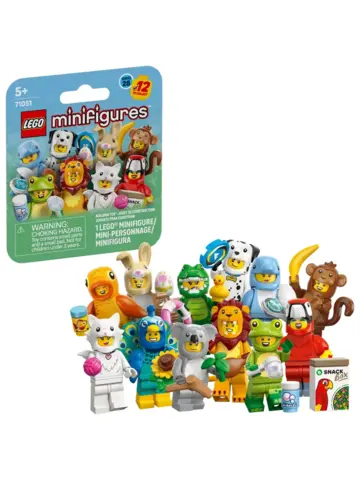 Конструктор Minifigures 71051 Животные Серия 28