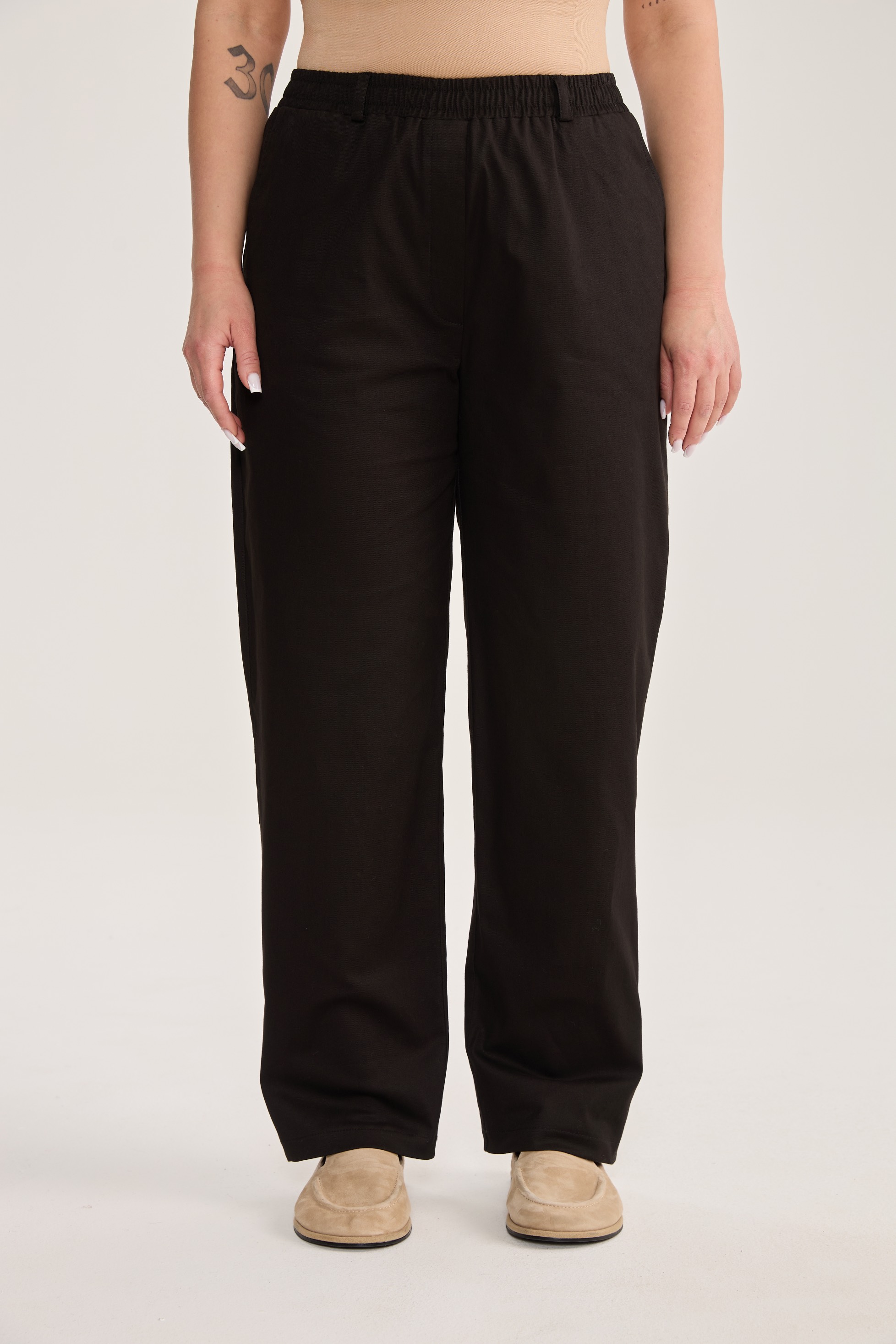 Брюки чиносы, черный