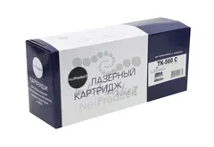 Тонер-картридж NetProduct (N-TK-560C) для Kyocera FS-C5300DN/ECOSYS P6030, Восстанов., C, 10K