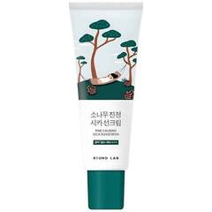 Round Lab Pine Calming Cica Sunscreen SPF50+ PA++++ солнцезащитный крем для проблемной кожи