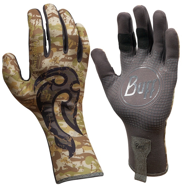 Рыболовные перчатки без пальцев Buff (Бафф) Maori Hook. Подходят для ...