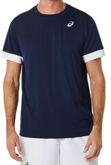 Футболка теннисная Asics Court SS Top - midnight/brilliant white