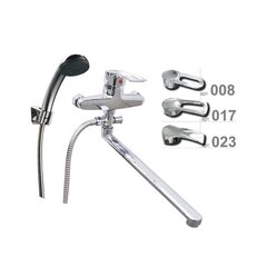 Смеситель для ванны-умывальника ПСМ 521-КТ/023 однорычажный, излив L350