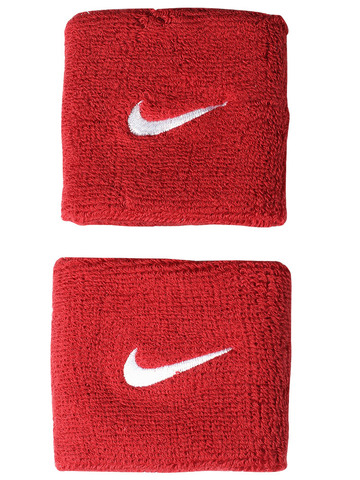 Теннисные напульсники Nike Swoosh Wristbands - varsity red/white