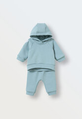 Комплект худи и джоггеры (пыльно-голубой)