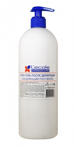Floresan L`ECOLE Крем-гель после депиляции замедляющий рост волос, 1000мл