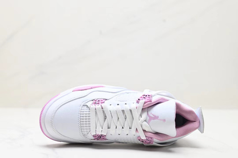 Air Jordan 4 'White/Pink' 