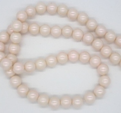 Бусины на леске 10 мм, 1 нить-65 см