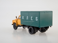 GAZ-52 GZSA-3704 van Bread late grille green-yellow 1:43 Start Scale Models (SSM)