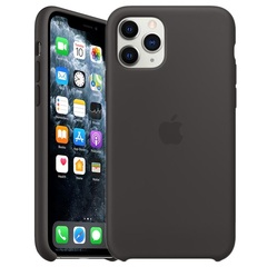 Чехол для телефона APPLE iPhone 11 PRO Silicone Case - Black (MWYN2ZM/A)