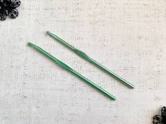 Крючок вязальный алюминий 5 мм