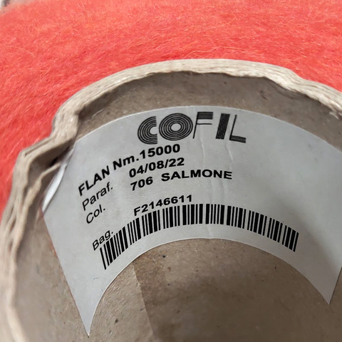 Вспушенная альпака COFIL FLAN 1500 коралловый