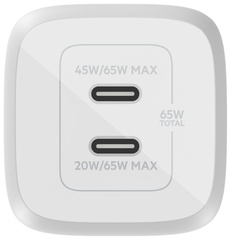 Зарядное устройство Belkin WCH013vfWH USB Type-C белый