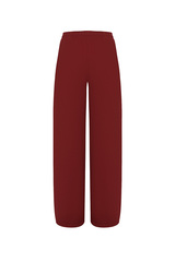 Штаны с рельефными швами Бордо