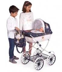 DeCuevas Коляска с сумкой серии Классик Голд, 81 см (складная)  (81032)