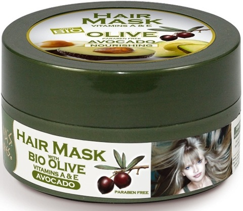 Питательная маска для волос на основе оливкового масла и авокадо ATHENA'S TREASURES