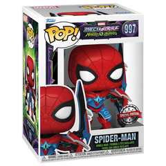 Фигурка Funko POP! Bobble Marvel Mech Strike Monster Hunters Spider-Man w/Chase (Exc) 63152