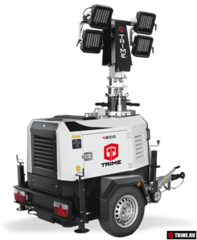 Осветительная мачта TRIME X-ECO 4X160W 48V LED дизельная - [8.5 м / Kubota]