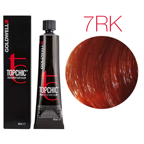 Goldwell Topchic 7RK (красная лава) - Стойкая крем-краска