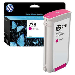 Картридж HP 728 для HP DesignJet Т730/Т830, 130 мл, пурпурный (Magenta)