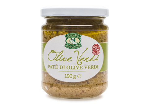 Крем паста по-генуэзски из зеленых оливок, 190г