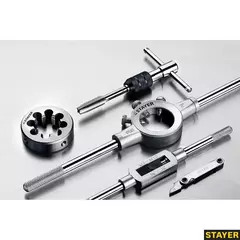 STAYER THТ4, для М6-М12, Т-образный, метчикодержатель, Professional (28039-T4)