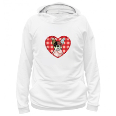 Толстовка "Разноцветный Французский бульдог"