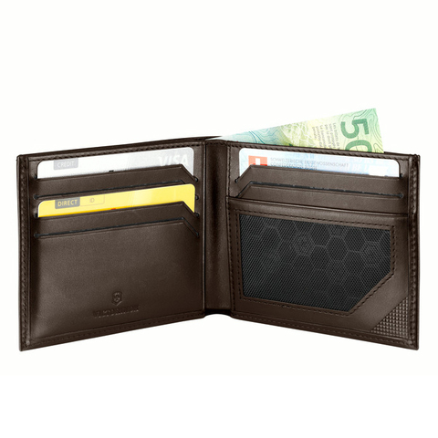 Портмоне Victorinox Altius Edge Zenon с защитой от сканирования RFID, кожа наппа, 11x2x9 см