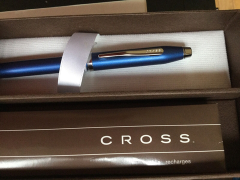 Ручка перьевая Cross Century II, Blue CT, M (419-24MS)