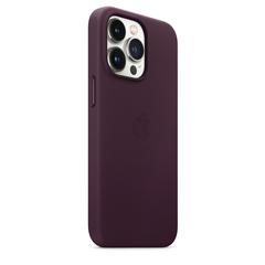 iPhone 13 Pro Leather Case with MagSafe Dark Cherry